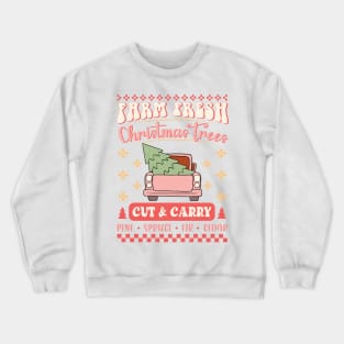 Farm Fresh Christmas Tree Crewneck Sweatshirt